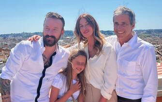 Alessia Marcuzzi e Paolo Calabresi Marconi
