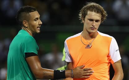 Miami 2017, Kyrgios batte Zverev e trova Federer