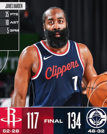 LA. CLIPPERS-HOUSTON ROKCKETS 134-117