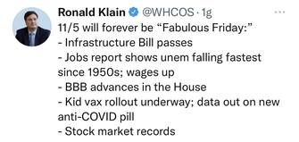 Parte della stampa americana ha definito il 5 novembre “il venerdì favoloso”
