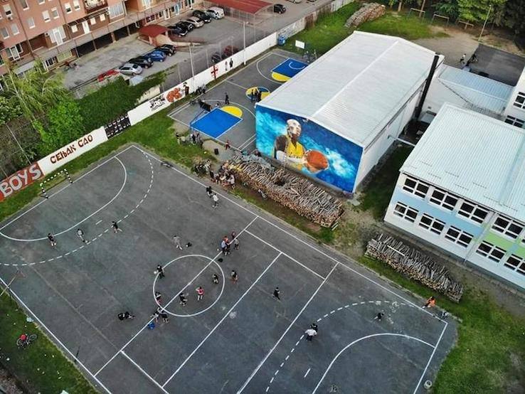 La scuola elementare di Gradiska appena rinnovata