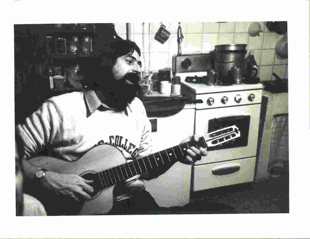 Foto archivio di Francesco Guccini