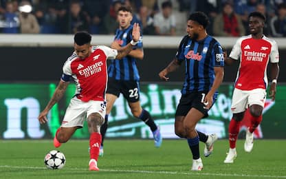 Champions League, in campo Atalanta-Arsenal 0-0. LIVE