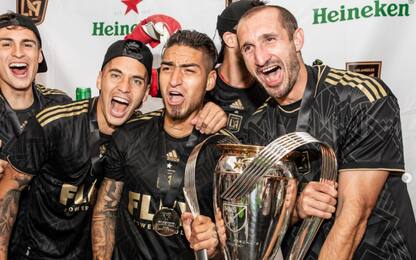 Chiellini in festa, i Los Angeles Fc campioni Mls