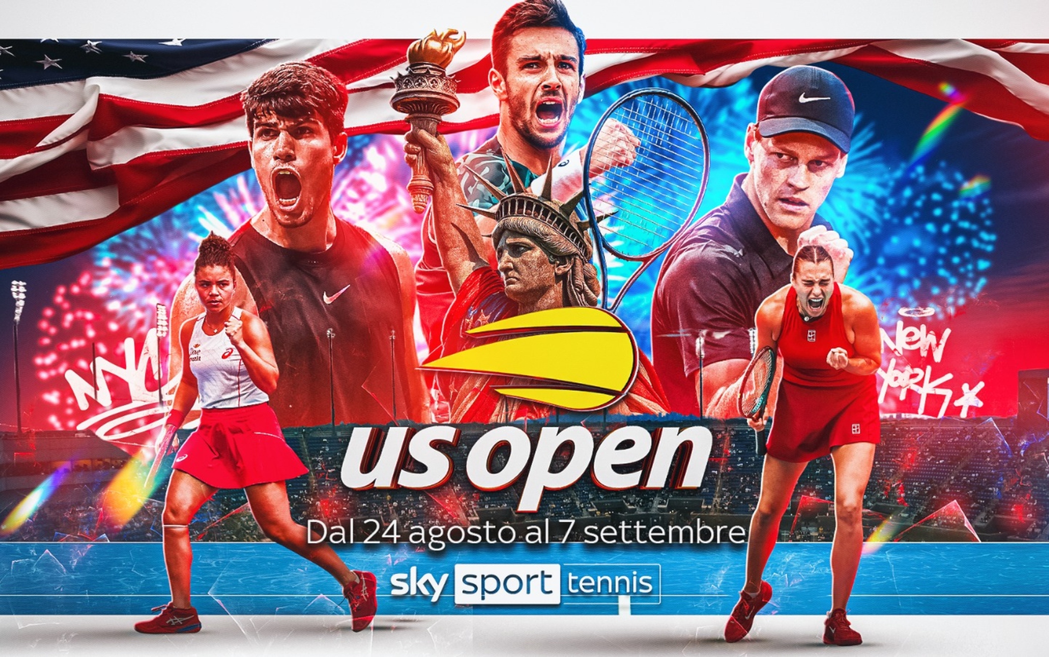 risultati u s open oggi