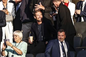 BERLIN - Peter Crouch in the stands prior to the UEFA EURO 2024 Final match between Spain and England at the Olympiastadion on July 14, 2024 in Berlin, Germany. ANP | Hollandse Hoogte | MAURICE VAN STEEN (Photo by ANP via Getty Images)