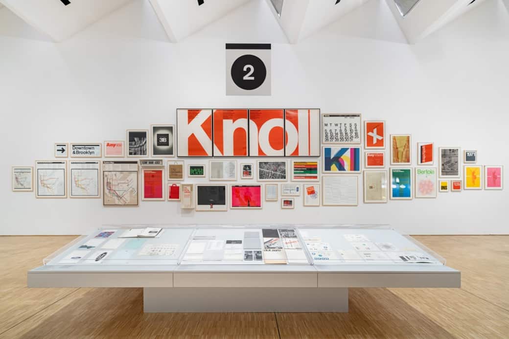Lella and Massimo Vignelli. A Language of Clarity, exhibition view. Foto Delfino Sisto Legnani DSL studio © Triennale Milano