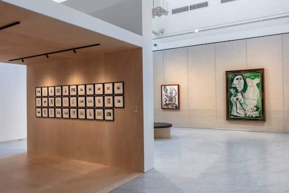 Late Picasso, installation view, Kunsten Museum of Modern Art, Aalborg, 2026. Photo Niels Fabæk