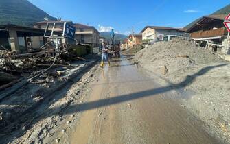 I danni in Val Camonica, nel Bresciano