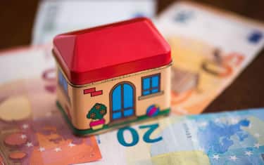 creative photo for home investment, renovation house tax, eco bonus for covid