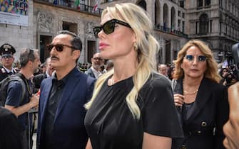 Vip al funerale di Berlusconi