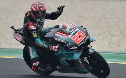 Libere 3, super Quartararo. 2° Rossi, Dovi in Q1