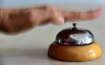 Campanello di un hotel