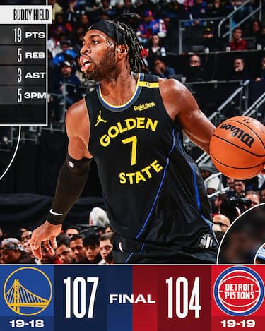 DETROIT PISTONS-GOLDEN STATE WARRIORS 104-107