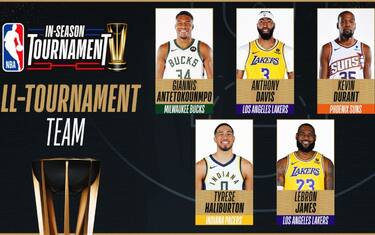 IL MIGLIOR QUINTETTO DELLA NBA CUP
