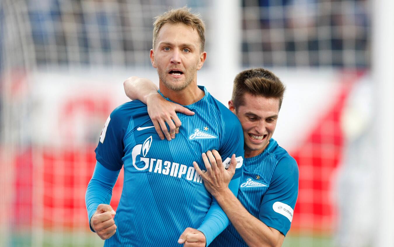 Il giocatore dello Zenit Criscito, foto Getty Il giocatore dello Zenit Criscito, foto Getty