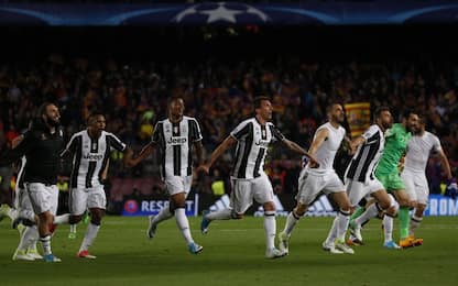 Impresa Juve, mura il Barça e va in semifinale