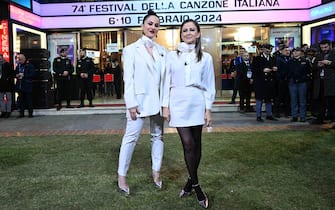 Sanremo, 74° Festival della Canzone Italiana. Prima Festival , prima serata
- nella foto: Paola e Chiara Iezzi