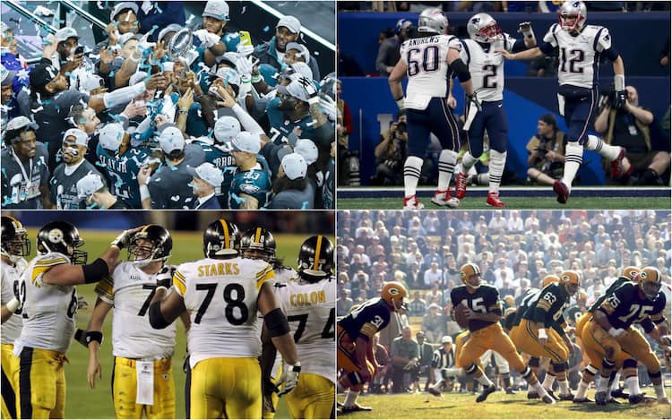 Albo d'oro Super Bowl