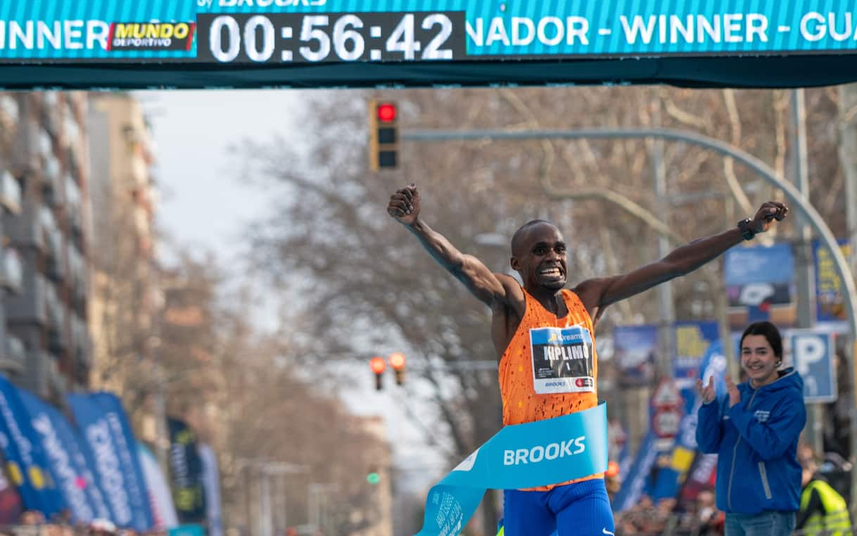 Kiplimo, record del mondo nella mezza maratona