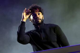 INDIO, CALIFORNIA - APRIL 14: Kaytranada performs at the Outdoor Theatre during the 2023 Coachella Valley Music and Arts Festival on April 14, 2023 in Indio, California. (Photo by Arturo Holmes/Getty Images for Coachella)