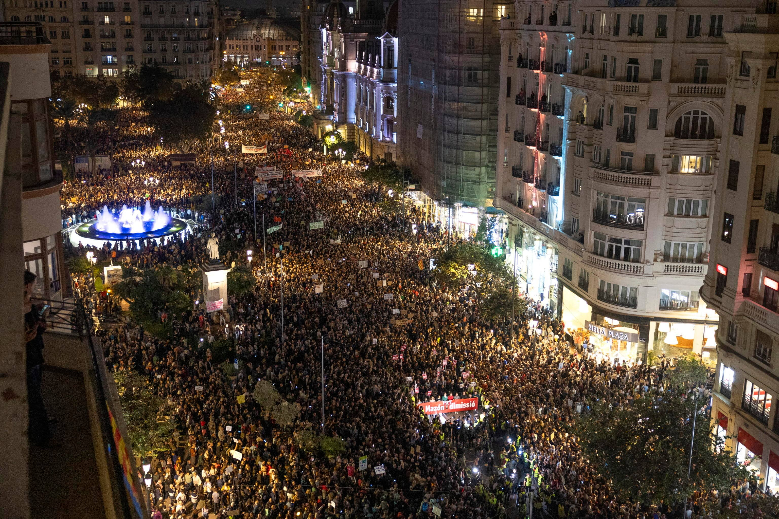 Proteste a Valencia 