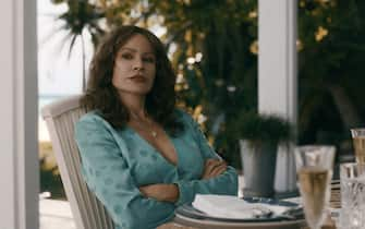 Griselda. Sofia Vergara as Griselda in episode 103 of Griselda. Cr. Courtesy of Netflix © 2023