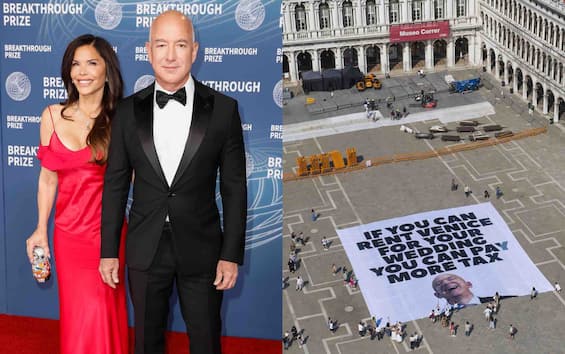 Matrimonio Bezos a Venezia, allarme sicurezza: preparativi spostati all