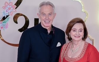 Tony Blair e la moglie Cherie Blair