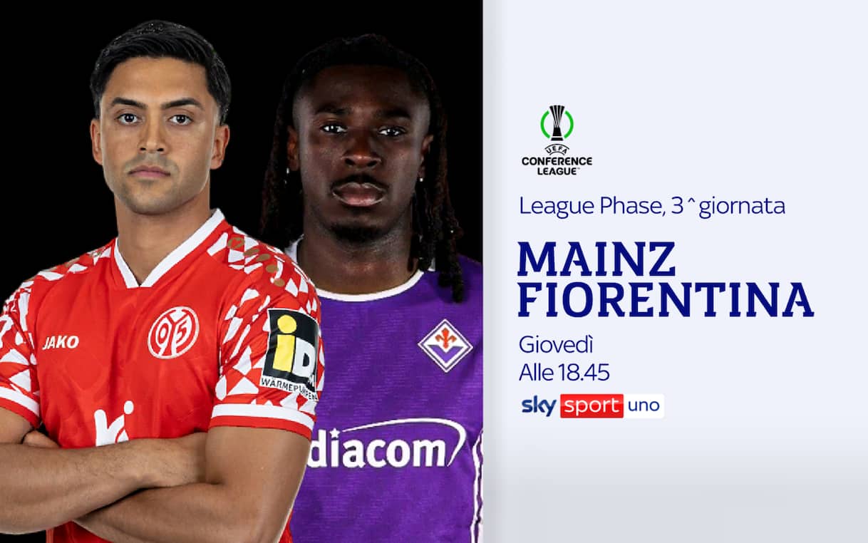 Mainz Fiorentina, dove vedere la Conference League in tv e streaming ...