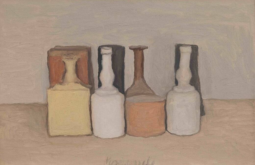 Giorgio Morandi, Natura morta, 1952. Olio su tela V.823 © Giorgio Morandi, by SIAE 2026
