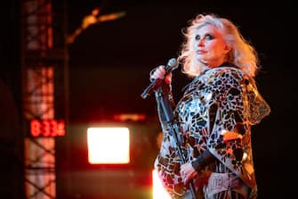 INDIO, CALIFORNIA - APRIL 14: Debbie Harry of Blondie performs onstage at the 2023 Coachella Valley Music and Arts Festival on April 14, 2023 in Indio, California. (Photo by Emma McIntyre/Getty Images for Coachella)