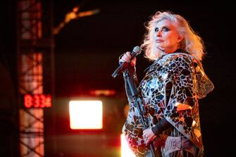 INDIO, CALIFORNIA - APRIL 14: Debbie Harry of Blondie performs onstage at the 2023 Coachella Valley Music and Arts Festival on April 14, 2023 in Indio, California. (Photo by Emma McIntyre/Getty Images for Coachella)