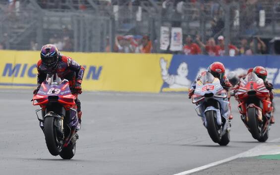 MotoGp, Martin trionfa nel Gp di Francia davanti a Marquez e Bagnaia ...
