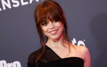 US actress Jenna Ortega arrives for the Critics Choice Association's 2nd Annual Celebration of Latino Cinema & Television, at Fairmont Century Plaza in Los Angeles on November 13, 2022. (Photo by Michael Tran / AFP) (Photo by MICHAEL TRAN/AFP via Getty Images)