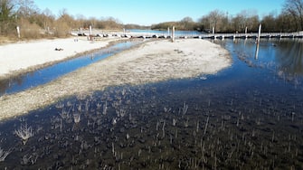 siccità al fiume Po