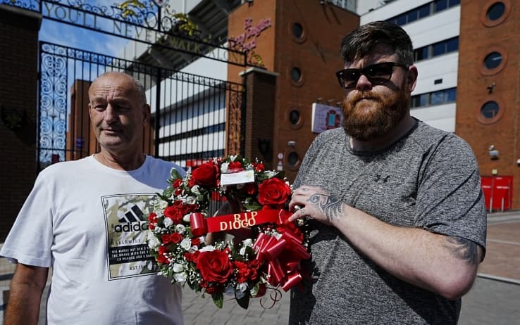 Diogo Jota tifosi Liverpool