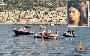 Sono riprese alle prime ora del mattino le immersioni in mare degli speleo sommozzatori dei vigili del fuoco alla ricerca dell ultima dispersa del Bayesian, dopo il naufragio di cinque giorni fa dello yacht al largo di Porticello (Palermo): Hannah Lynch, la figlia diciottenne del magnate inglese, 23 agosto 2024. ANSA/ Vigili del fuoco ANSA PROVIDES ACCESS TO THIS HANDOUT PHOTO TO BE USED SOLELY TO ILLUSTRATE NEWS REPORTING OR COMMENTARY ON THE FACTS OR EVENTS DEPICTED IN THIS IMAGE; NO ARCHIVING; NO LICENSING NPK