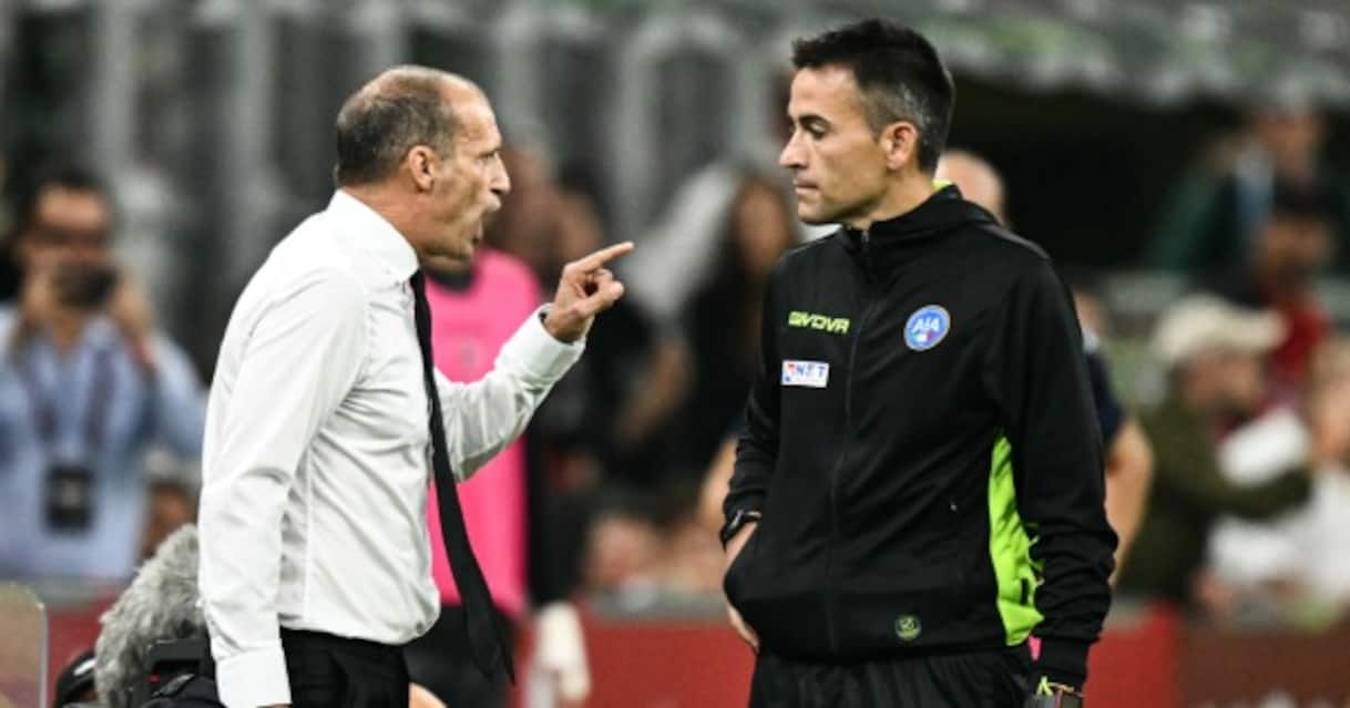 Allegri espulso per proteste si toglie (di nuovo) la giacca. LA RICOSTRUZIONE