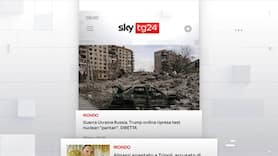 I titoli di Sky Tg24 del6 novembre, edizione delle 8