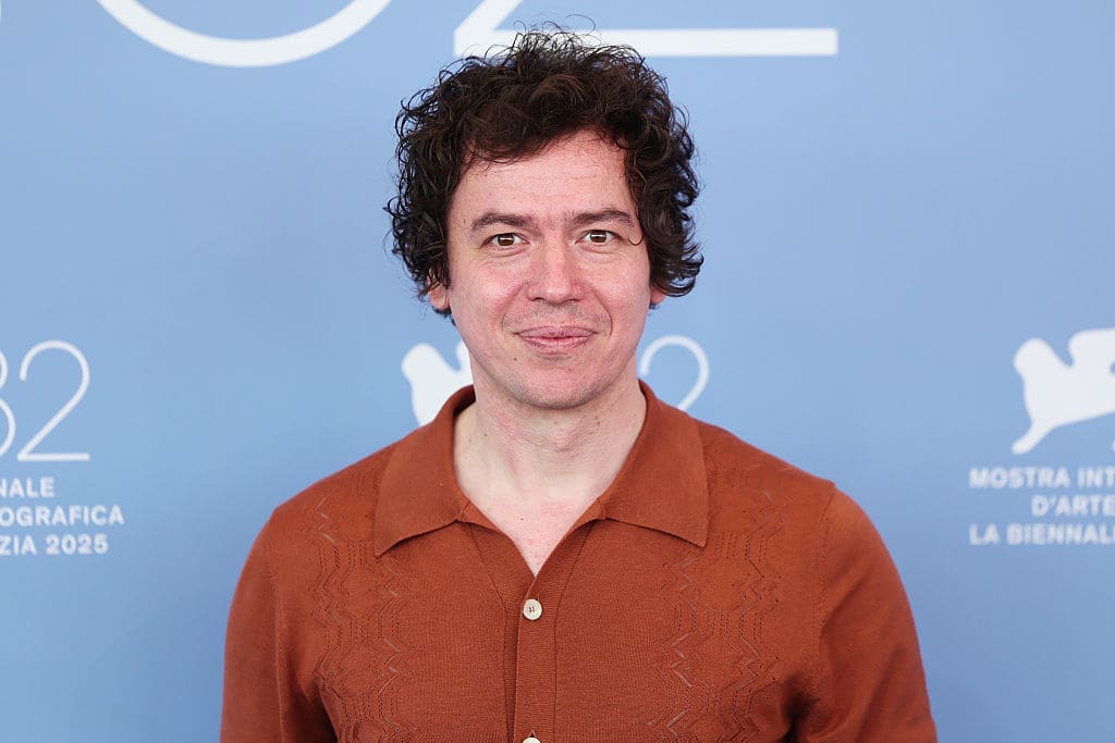 Nella foto, Virgilio Villoresi a Venezia 82 in occasione del photocall del film fuori Concorso "Orfeo" Virgilio Villoresi a Venezia 82