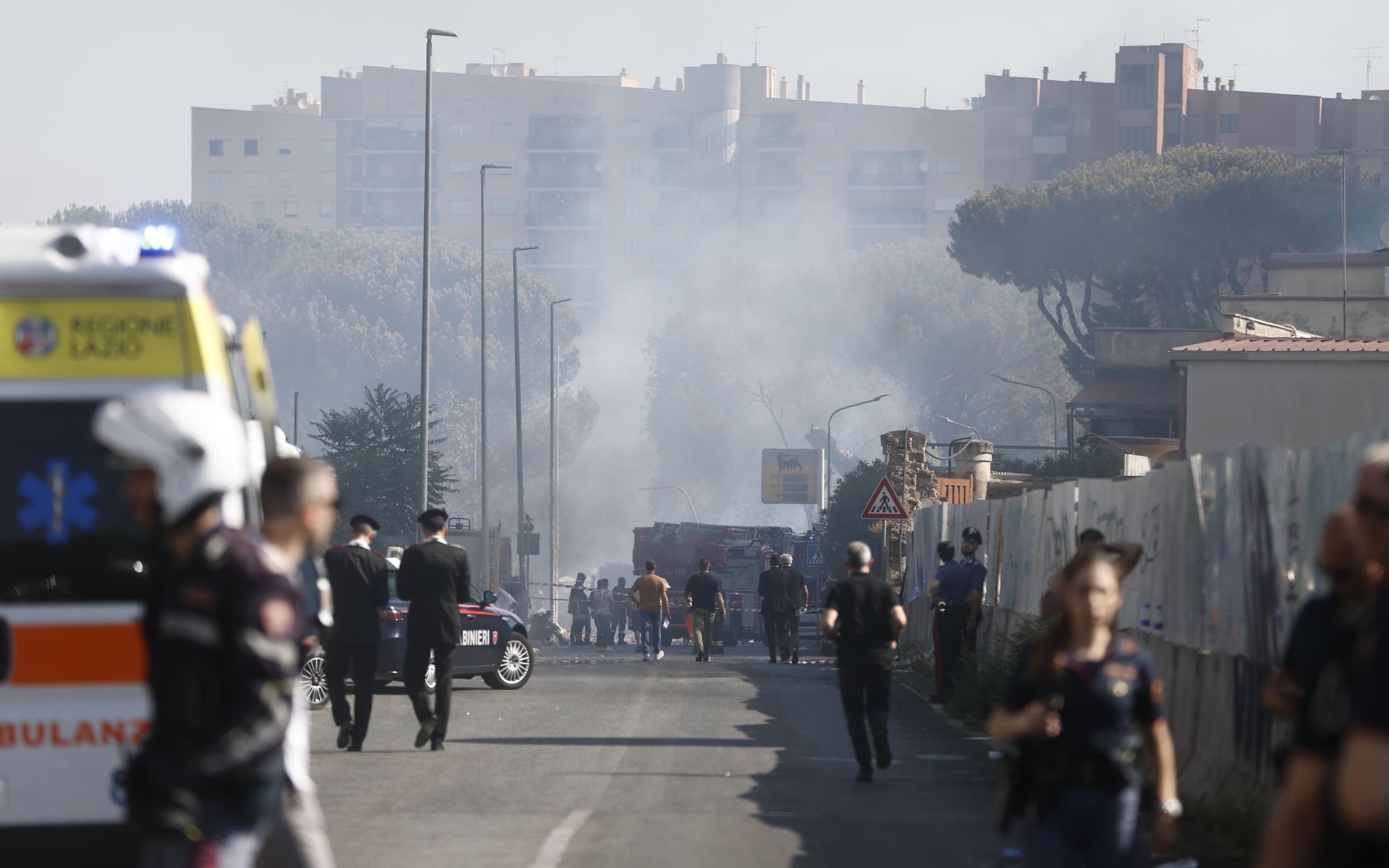 esplosione roma a che ora
