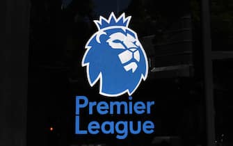 epa08452167 The English Premier League logo in London, Britain, 29 May, 2020. The English Premier League season is set to restart on 17 June 2020 after the suspension caused by the ongoing pandemic of the COVID-19 disease caused by the SARS-CoV-2 coronavirus.  EPA/ANDY RAIN