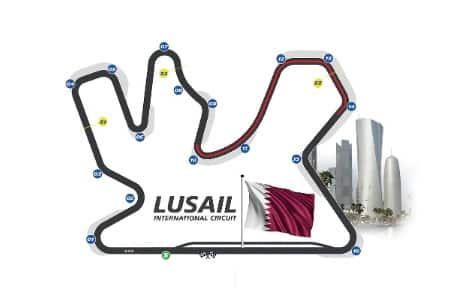 La pista del Qatar: layout