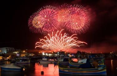 A Malta per l'International Fireworks Festival