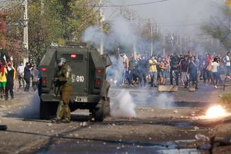 coronavirus cile proteste
