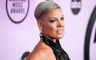 LOS ANGELES, CALIFORNIA, USA - NOVEMBER 20: Pink (P!nk, Alecia Beth Moore Hart) wearing vintage Bob Mackie arrives at the 2022 American Music Awards (50th Annual American Music Awards) held at Microsoft Theater at L.A. Live on November 20, 2022 in Los Angeles, California, United States., Credit:Xavier Collin / Avalon