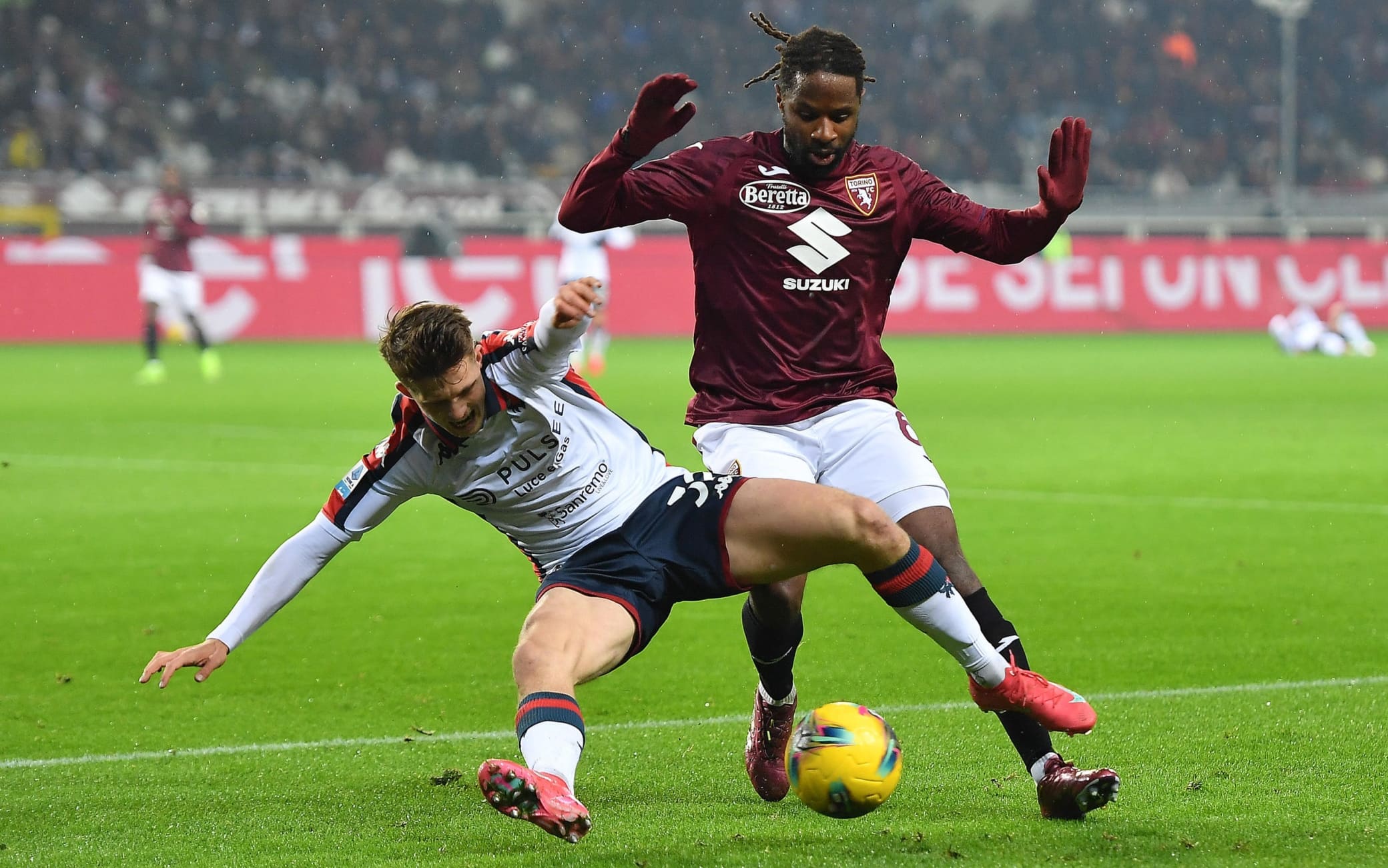 Il primo tempo di Torino-Genoa