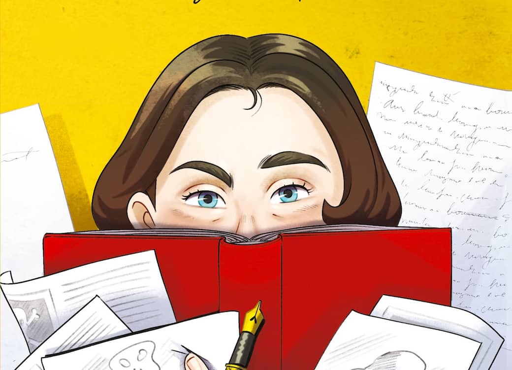 Un dettaglio della copertina di Agatha Christie. La regina del giallo