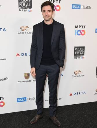 No UK - No US: 04 November 2019 - Los Angeles, California - Topher Grace. Eighth Annual "Reel Stories, Real Lives" Benefiting MPTF held at Directors Guild of America. Photo Credit: Birdie Thompson/AdMedia/Sipa USA
